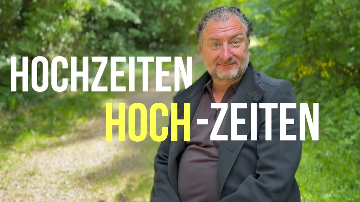  Thumbnail  Trailer 'Hochzeiten und Hoch-Zeiten '